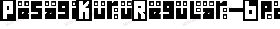 PesagiKuruRegular-BpdV字体转换