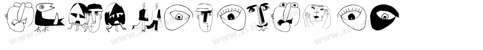 CrayonSketches字体转换
