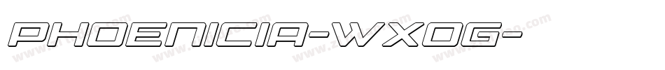 Phoenicia-WxoG字体转换
