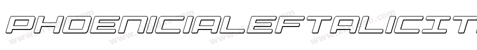 PhoeniciaLeftalicItalic-jwRG字体转换