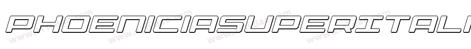 PhoeniciaSuperItalicItalic-5Al8字体转换 PhoeniciaSuperItalicItalic-5Al8字体转换
