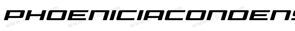PhoeniciaCondensedItalicCondensedItalic-ZAoB字体转换