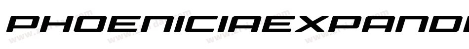 PhoeniciaExpandedItalicExpandedItalic-xE8r字体转换 PhoeniciaExpandedItalicExpandedItalic-xE8r字体转换