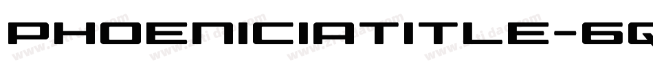 PhoeniciaTitle-6qnY字体转换