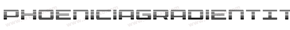 PhoeniciaGradientItalicItalic-DvJ9字体转换
