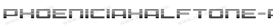PhoeniciaHalftone-AMJM字体转换