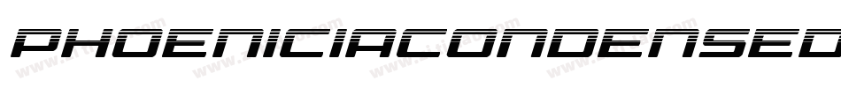 PhoeniciaCondensedItalicCondensedItalic-ZAoB字体转换