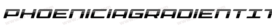 PhoeniciaGradientItalicItalic-DvJ9字体转换