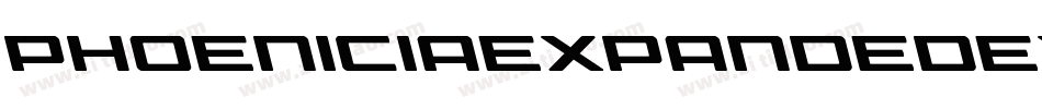 PhoeniciaExpandedExpanded-3p93字体转换