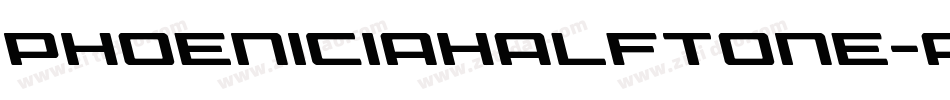 PhoeniciaHalftone-AMJM字体转换