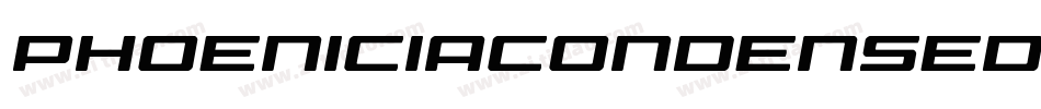 PhoeniciaCondensedItalicCondensedItalic-ZAoB字体转换