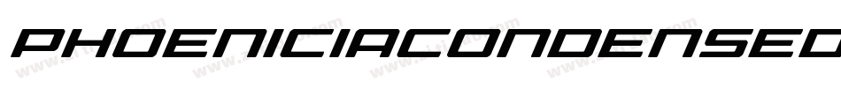 PhoeniciaCondensedItalicCondensedItalic-ZAoB字体转换