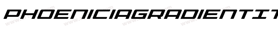 PhoeniciaGradientItalicItalic-DvJ9字体转换