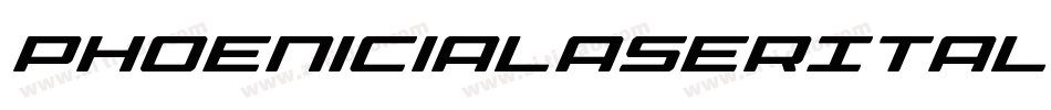 PhoeniciaLaserItalicItalic-JLWj字体转换 PhoeniciaLaserItalicItalic-JLWj字体转换