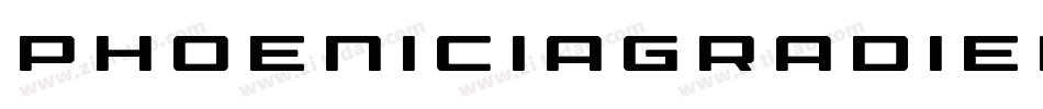 PhoeniciaGradient-pX91字体转换
