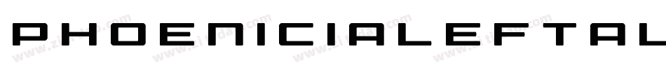 PhoeniciaLeftalicItalic-jwRG字体转换