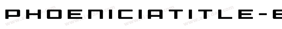 PhoeniciaTitle-6qnY字体转换