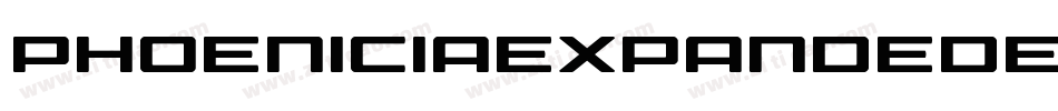 PhoeniciaExpandedExpanded-3p93字体转换