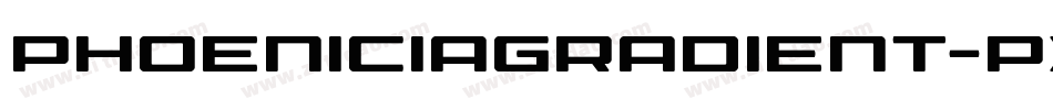 PhoeniciaGradient-pX91字体转换