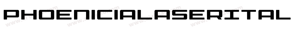 PhoeniciaLaserItalicItalic-JLWj字体转换 PhoeniciaLaserItalicItalic-JLWj字体转换