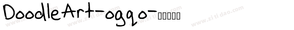 DoodleArt-ogqo字体转换