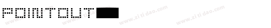 POINTOUT字体转换