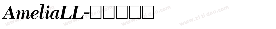 AmeliaLL字体转换