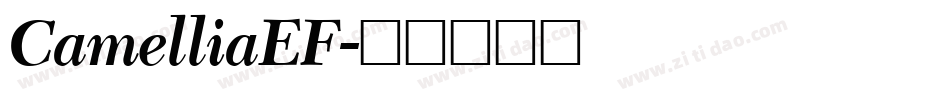 CamelliaEF字体转换