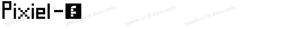 Pixiel字体转换