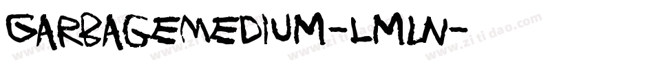 GarbageMedium-Lmln字体转换