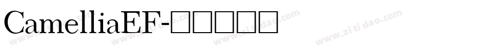 CamelliaEF字体转换