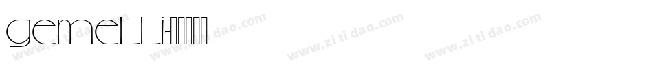Gemelli字体转换