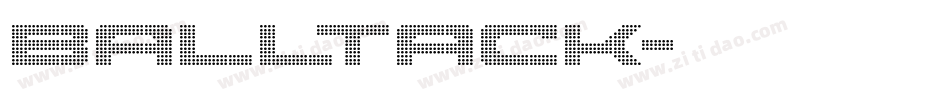 BALLTACK字体转换