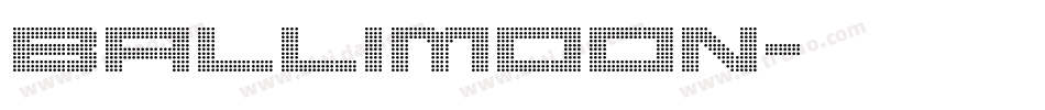 Ballimoon字体转换