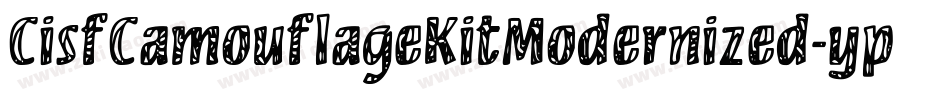 CisfCamouflageKitModernized-yp35字体转换