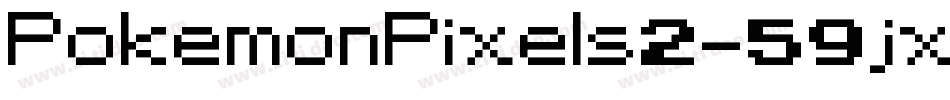 PokemonPixels2-59jx字体转换