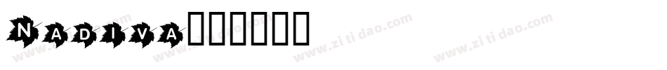 Nadiva字体转换