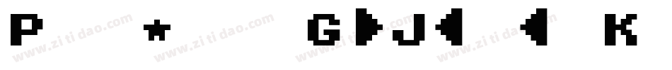 PokemonGbJapanKt-8Rw2字体转换