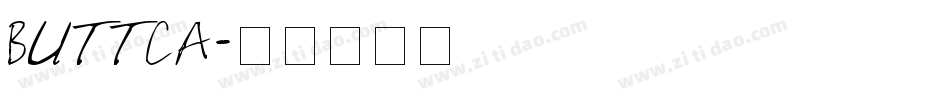 BUTTCA字体转换