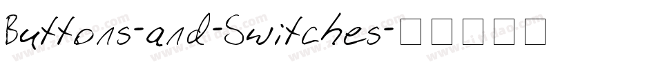 Buttons-and-Switches字体转换