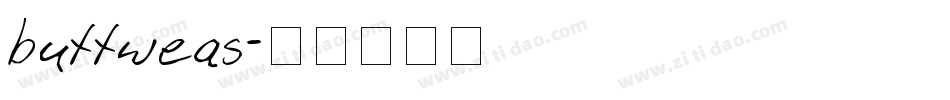 buttweas字体转换