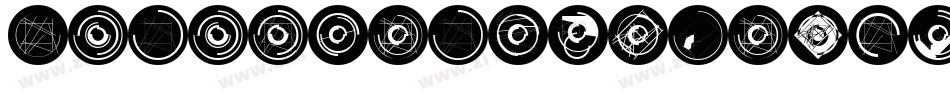 BodoblackSquaresInvers字体转换