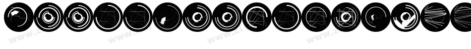 WoodcuttedCapsInvers字体转换