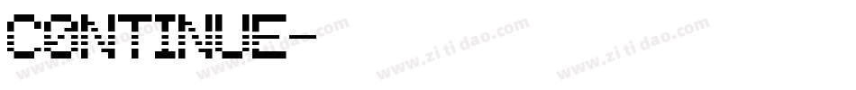 Continue字体转换