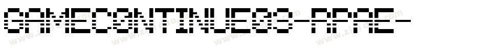 GameContinue03-RPAe字体转换