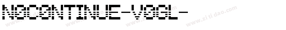NoContinue-Vogl字体转换