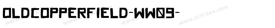 OldCopperfield-WW09字体转换