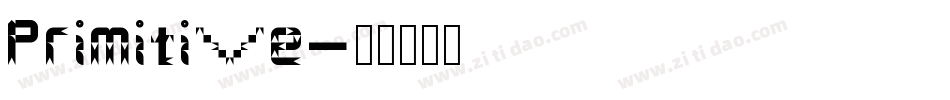 Primitive字体转换