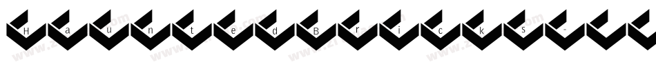HauntedBricks字体转换