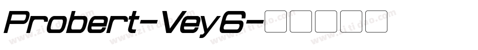 Probert-Vey6字体转换